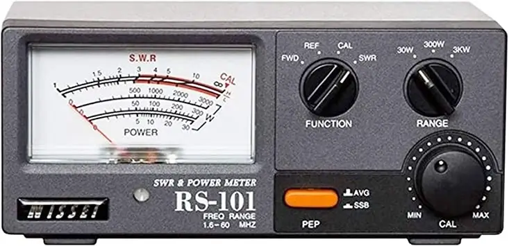 SWR Meter dan power meter Nissei RS-101.