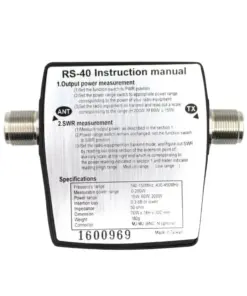 SWR Power Meter Nissei RS-40.