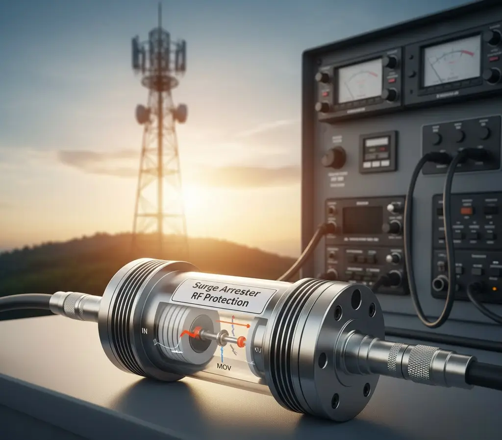 Surge Arrester atau Penangkal Petir | Kontraktor Radio Komunikasi Surge Arrester: Pengertian, Cara Kerja & Manfaatnya.