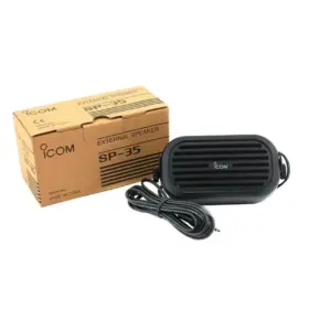 Icom SP-35 | Rakomindo External speaker Icom SP-35 untuk radio rig mobile. repeater, dan radio airband Icom.