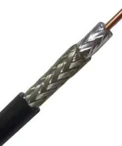 Kabel coaxial Andrew CNT-240 untuk menghubungkan antena dan radio rig mobile.