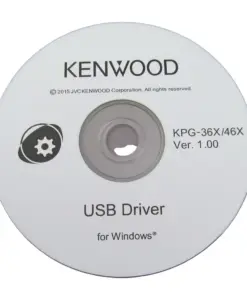 CD Driver Kenwood KPG-36X original untuk radio rig mobile Kenwood NX-5200.