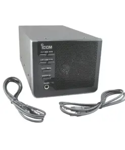 Speaker external Icom SP-41 dengan kabel jack audio.