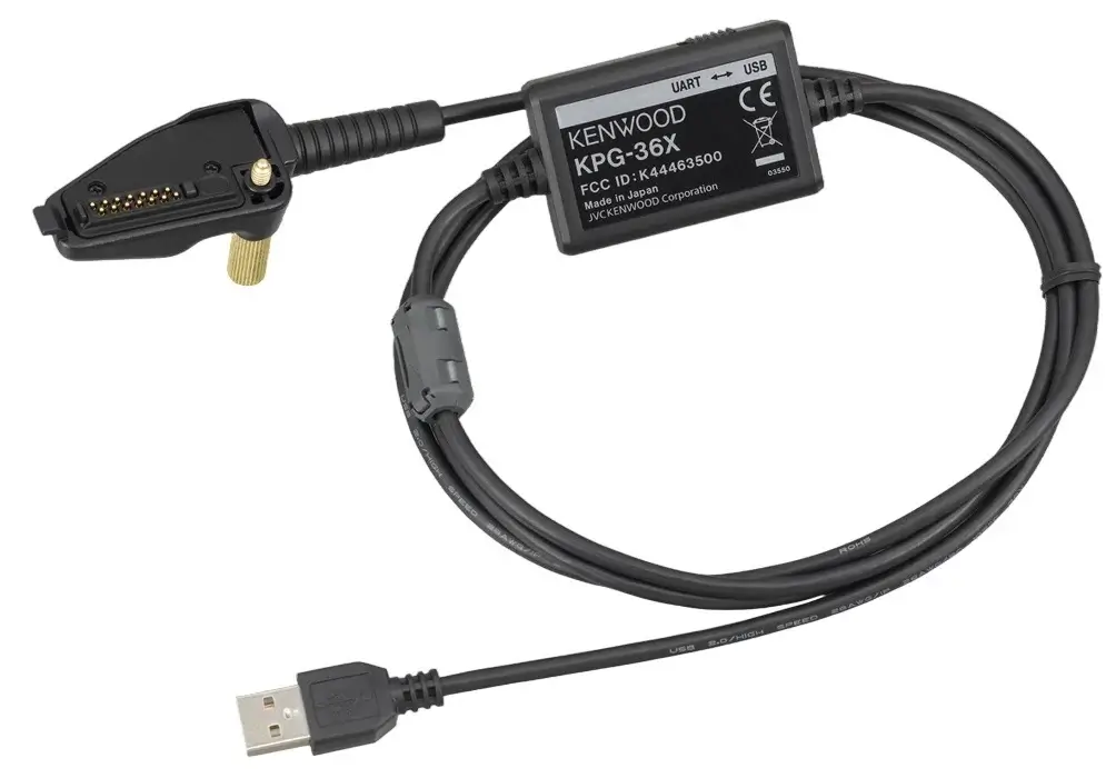 Kabel program Kenwood KPG-36X original untuk HT Kenwood NX-3200 dan Kenwood NX-5200.