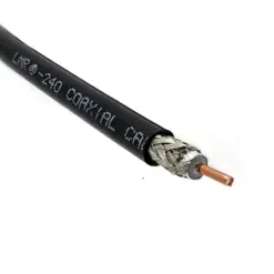 Kabel coaxial 50 ohm yang dapat digunakan untuk radio komunikasi, Times Microwave LMR-240.