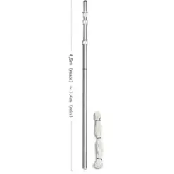 Ukuran sambungan antena Diamond DAP450.