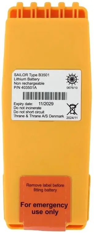 Sailor B3501 | Rakomindo Baterai HT VHF Marine Sailor B3501 original.