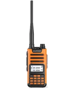 Handy talky dual band Baofeng UV-13 Pro warna Orange.