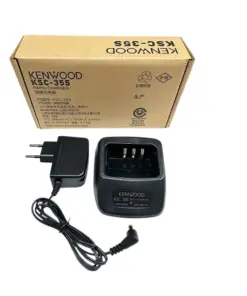 Kelengkapan charger HT Kenwood KSC-35S.