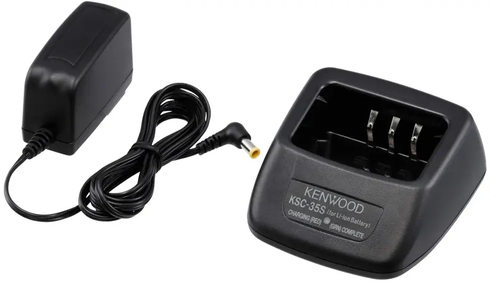 Kenwood KSC-35S, rapid desktop charger HT Kenwood TH-K20A dan Kenwood NX-1300.