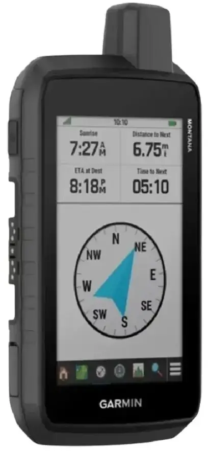 Alat Navigasi GPS Garmin Montana 710.