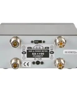 Tampak belakang SWR meter Diamond SX-1100.