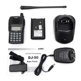 Aksesoris Alinco DJ-50 | Rakomindo Aksesoris handy tallky dual band Alinco DJ-50 original.
