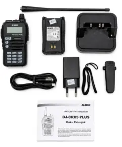 Alinco DJ-CRX5 Plus | Rakomindo Aksesoris HT dual band Alinco DJ-CRX5 Plus.