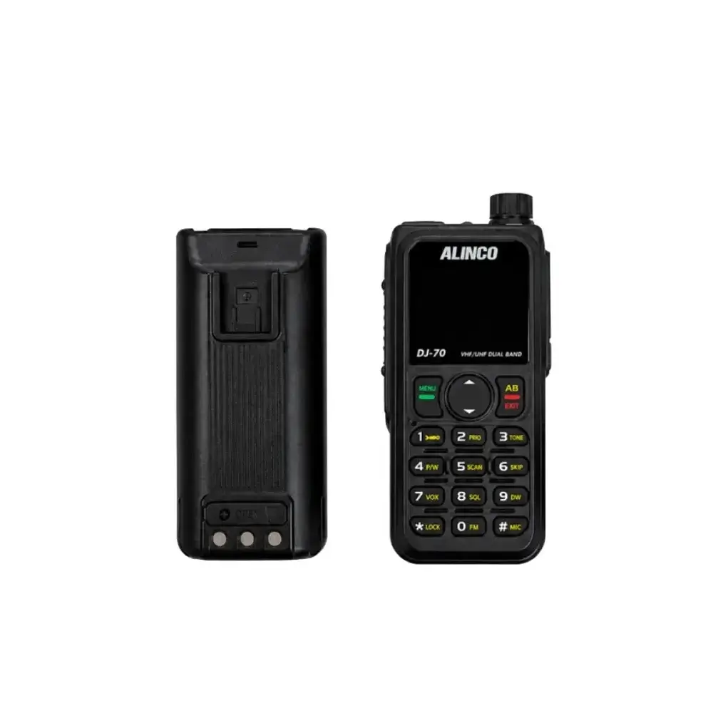 Baterai dan HT Alinco DJ-70 | Rakomindo Baterai dan HT Alinco DJ-70 original.