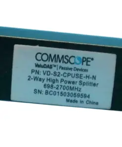 Commscope VD-S2-CPUSE-H-N | Rakomindo Splitter sinyal radio Commscope VD-S2-CPUSE-H-N.