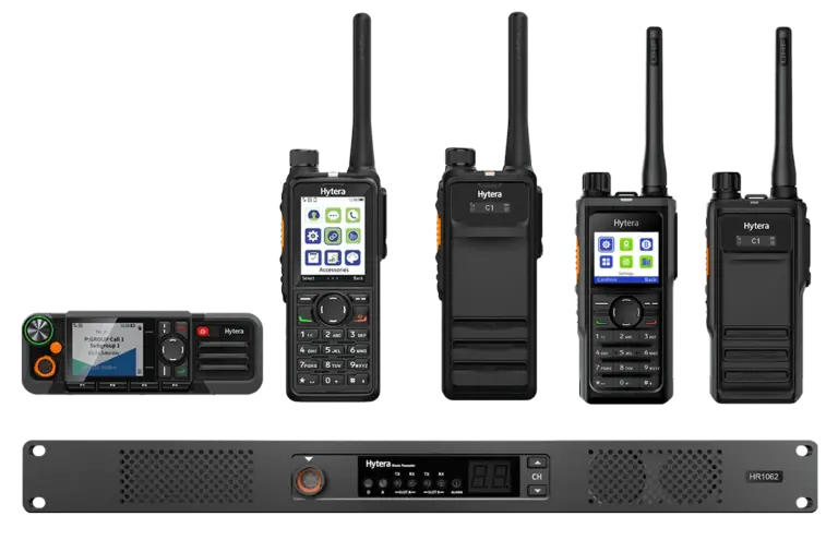 Perangkat radio komunikasi Hytera DMR: handy talky, radio rig, dan repeater