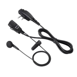Icom HM-166LA Earphone Mikrofon dengan PTT