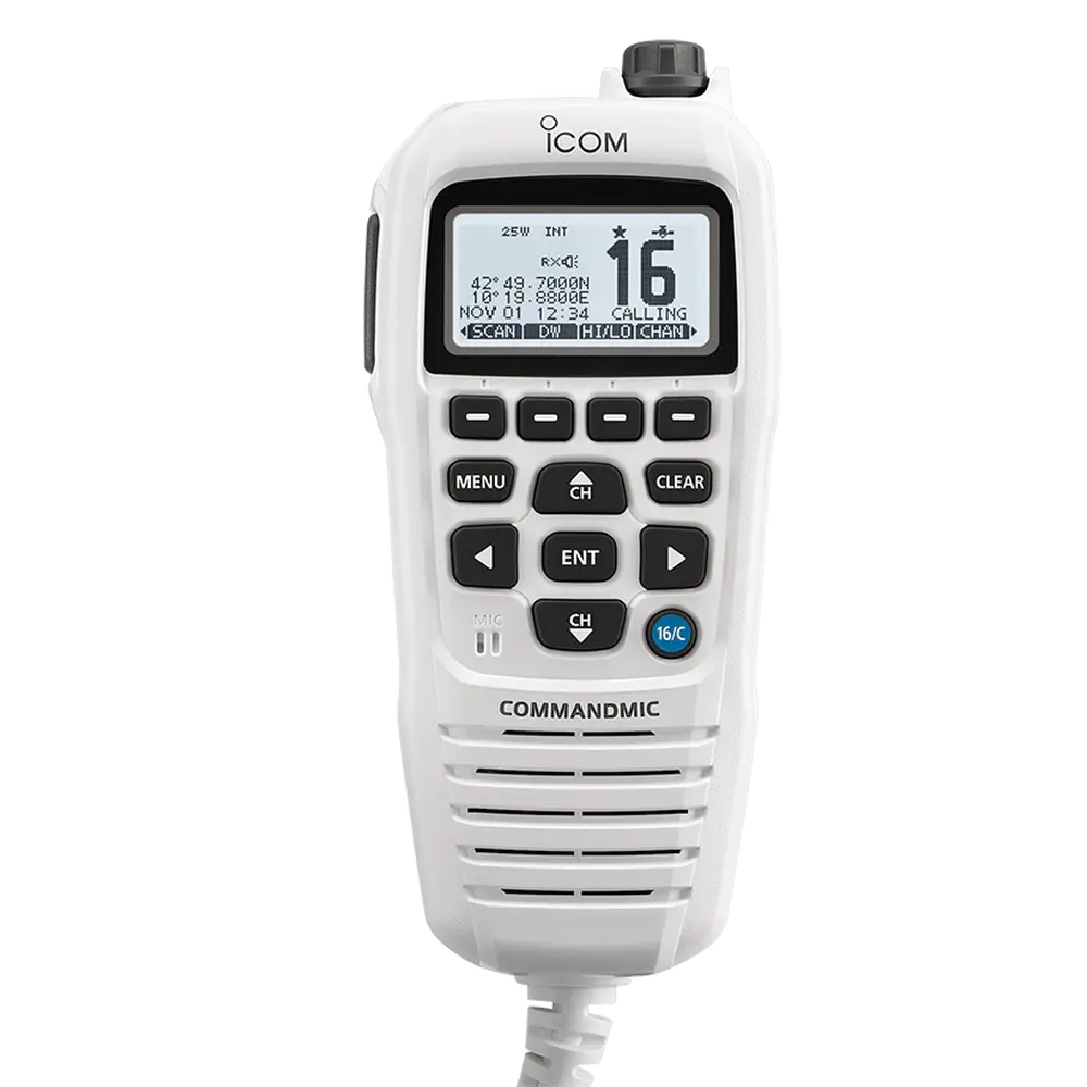 Icom HM-195GW COMMANDMIC Putih